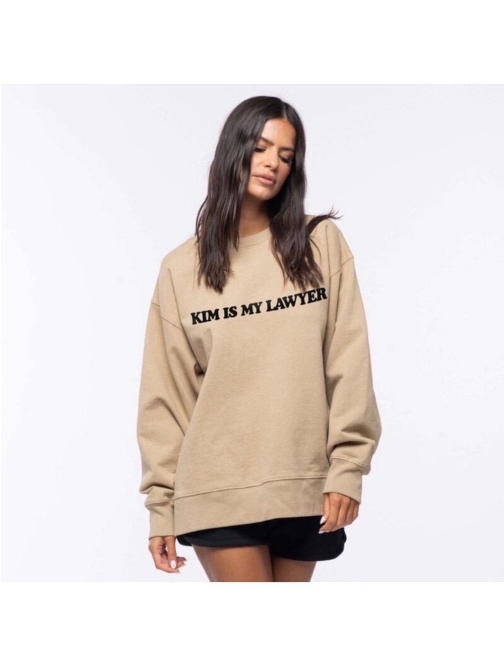 Talentless Kim Is My Lawyer sweatshirt. Size large.